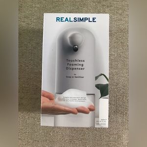 Real Simple Touchless Foaming Dispenser for Soap or Sanitizer